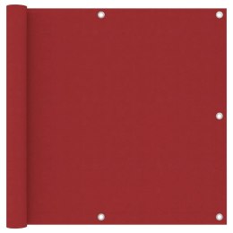  Parawan balkonowy, czerwony, 90x500 cm, tkanina Oxford Lumarko!
