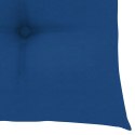  Poduszki na krzesła, 4 szt., niebieskie, 50x50x7 cm, tkanina Lumarko!