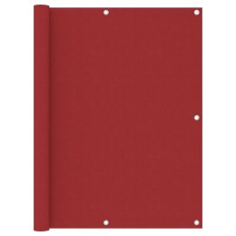  Parawan balkonowy, czerwony, 120x600 cm, tkanina Oxford Lumarko!