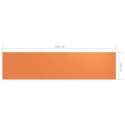  Parawan balkonowy, pomarańczowy, 120x500 cm, tkanina Oxford Lumarko!