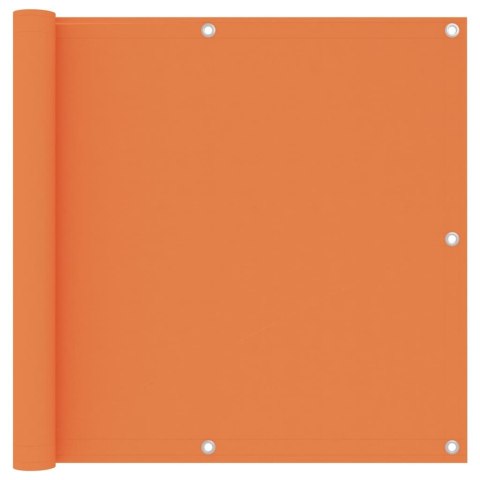  Parawan balkonowy, pomarańczowy, 90x500 cm, tkanina Oxford Lumarko!