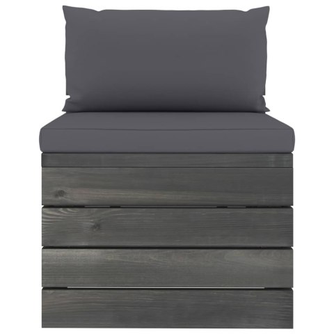  2-cz. zestaw mebli z palet do ogrodu, z poduszkami, sosna Lumarko!