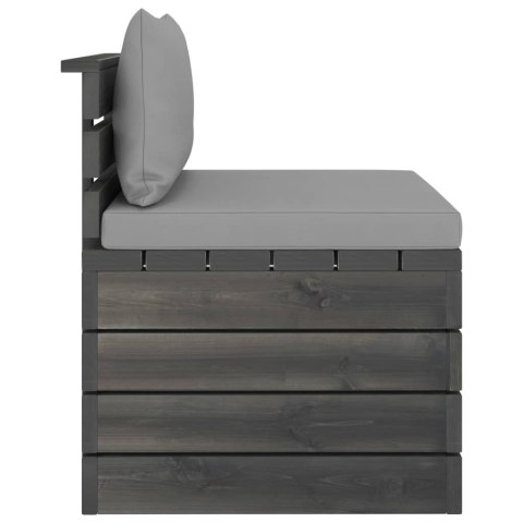  2-cz. zestaw mebli z palet do ogrodu, z poduszkami, sosna Lumarko!