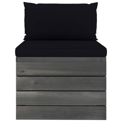  2-cz. zestaw mebli z palet do ogrodu, z poduszkami, sosna Lumarko!