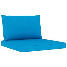  Poduszki na sofę z palet, 2 szt., jasnoniebieskie, tkanina Lumarko!