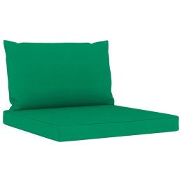  Poduszki na sofę z palet, 2 szt., zielone, tkanina Lumarko!