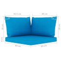  Poduszki na sofę z palet, 3 szt., jasnoniebieskie, tkanina Lumarko!