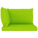  Poduszki na sofę z palet, 3 szt., jasnozielone, tkanina Lumarko!