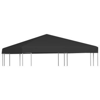  Zadaszenie altany ogrodowej, 270 g/m², 3x3 m, czarne Lumarko!