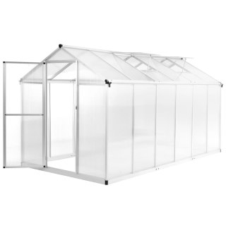  Szklarnia z ramą aluminiową, 362x190x195 cm, 13,41 m³ Lumarko! Lumarko!