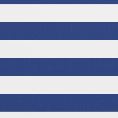  Parawan balkonowy, biało-niebieski, 120x300 cm, tkanina Oxford Lumarko!