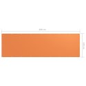  Parawan balkonowy, pomarańczowy, 120x400 cm, tkanina Oxford Lumarko!