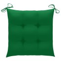  Poduszki na krzesła, 6 szt., zielone, 50x50x7 cm, tkanina Lumarko!
