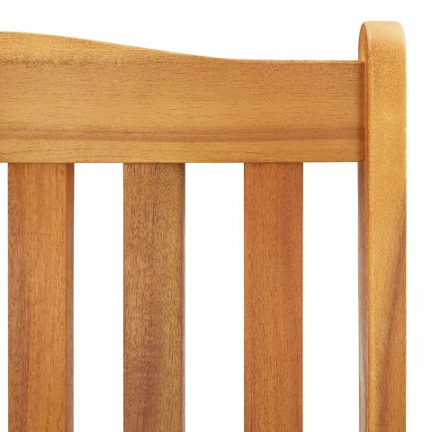  Fotel bujany z poduszkami, lite drewno akacjowe Lumarko!