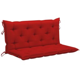  Poduszka na huśtawkę, czerwona, 120 cm, tkanina Lumarko!