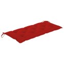  Poduszka na huśtawkę, czerwona, 120 cm, tkanina Lumarko!