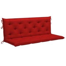  Poduszka na huśtawkę, czerwona, 150 cm, tkanina Lumarko!