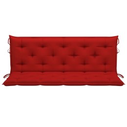  Poduszka na huśtawkę, czerwona, 150 cm, tkanina Lumarko!