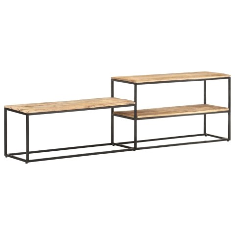  Szafka pod telewizor, 180x30x50 cm, surowe drewno mango Lumarko!