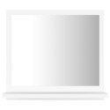  Lustro łazienkowe, białe, 40x10,5x37 cm, płyta wiórowa Lumarko!