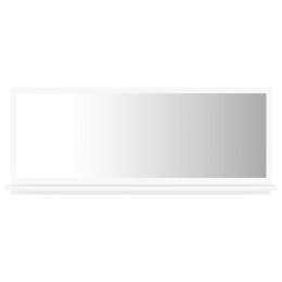 Lumarko Lustro łazienkowe, białe, 90x10,5x37 cm, płyta wiórowa