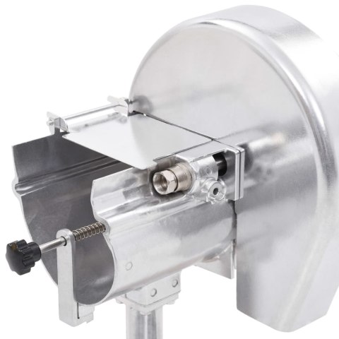  Ręczna krajalnica do warzyw, srebrna, 22x44,5 cm, aluminium Lumarko!