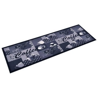  Kuchenna mata podłogowa Coffee, niebieska, 45x150 cm Lumarko!