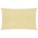  Żagiel przeciwsłoneczny, 160 g/m², beżowy, 2x4,5 m, HDPE Lumarko!
