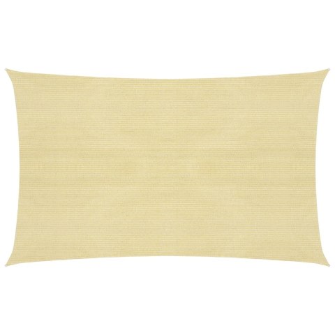  Żagiel przeciwsłoneczny, 160 g/m², beżowy, 2x4,5 m, HDPE Lumarko!
