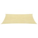  Żagiel przeciwsłoneczny, 160 g/m², beżowy, 2x4,5 m, HDPE Lumarko!
