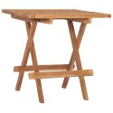  Składany stolik ogrodowy, 50x50x50 cm, lite drewno tekowe Lumarko!