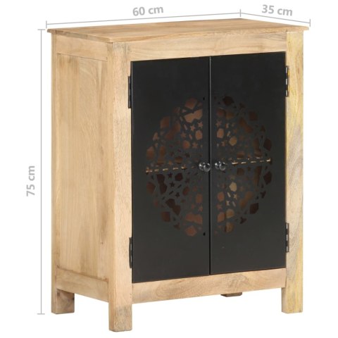  Szafka, 60 x 35 x 75 cm, lite drewno mango Lumarko!