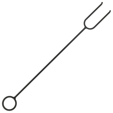  Palenisko z pogrzebaczem, 75 cm, XXL, stal Lumarko!