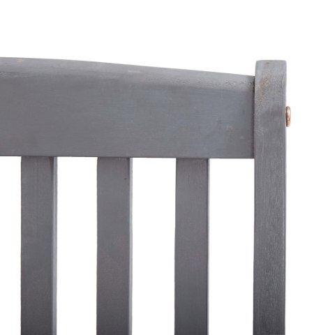  Składane krzesła ogrodowe, 4 szt., poduszki, drewno akacjowe Lumarko!