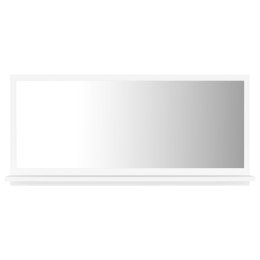 Lumarko Lustro łazienkowe, białe, 80 x 10,5 x 37 cm, płyta wiórowa