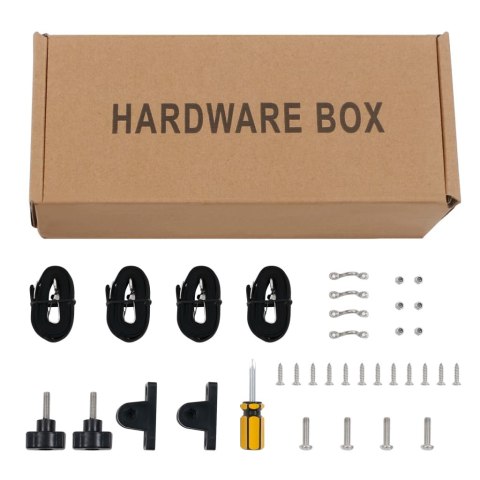  Daszek bimini do łodzi, 2 pałąki, biały, 180x130x110 cm  Lumarko!