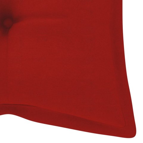  Ławka ogrodowa z poduszką, 120 cm, lite drewno akacjowe Lumarko!