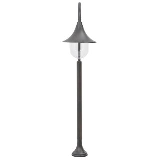  Lampa ogrodowa na słupku, 120 cm, E27, aluminium, kolor brązu Lumarko!
