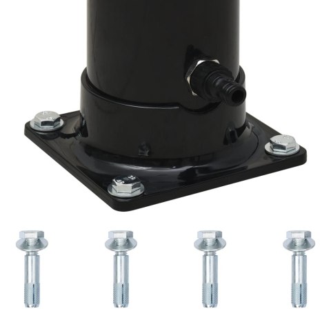  Prysznic solarny, czarny, 214 cm, 20 L Lumarko!