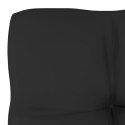  Poduszka na sofę z palet, czarna, 58x58x10 cm Lumarko!