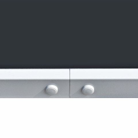  Stół ogrodowy, 150x90x74 cm, czarny, stalowy Lumarko!