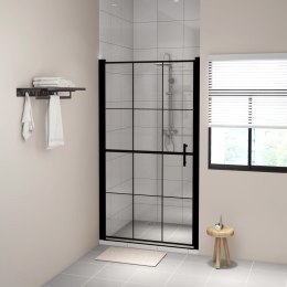Lumarko Drzwi prysznicowe, hartowane szkło, 100x178 cm , czarne