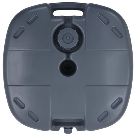  Podstawa do parasola, szara, wypełniana piaskiem/wodą Lumarko!