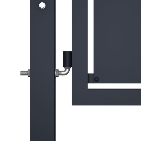  Brama ogrodzeniowa, stalowa, 300x125 cm, antracytowa Lumarko!