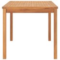  Stół ogrodowy, 160x80x77 cm, lite drewno tekowe Lumarko!