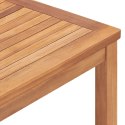  Stół ogrodowy, 160x80x77 cm, lite drewno tekowe Lumarko!