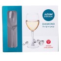  Diamond Komplet 6 Kieliszków Wino Białe 250ml Lumarko!