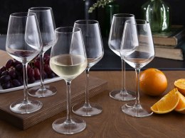  Rubin Komplet 6 Kieliszków Wino Białe 370ml Lumarko!