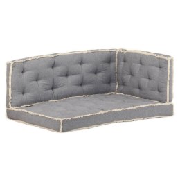  3-częściowa poduszka na sofę z palet, antracytowa Lumarko!