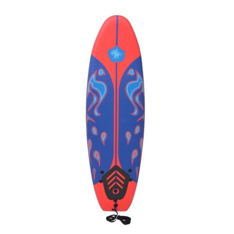  Deska surfingowa, 170 cm, niebiesko-czerwona Lumarko!